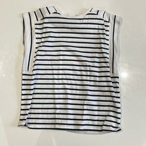 Stripped box tee